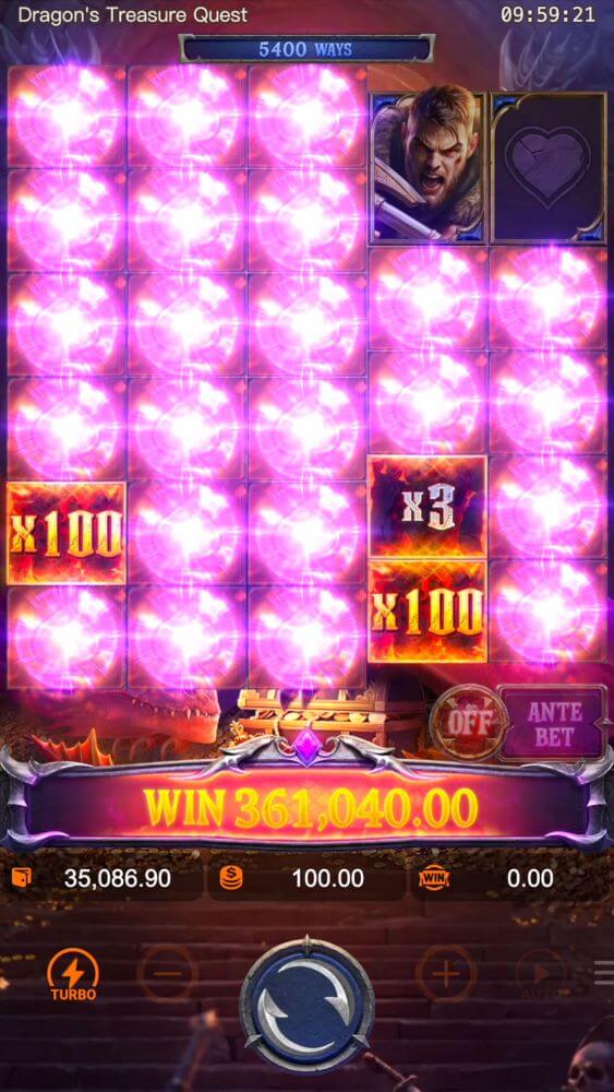 Dragon Treasure segunda galeria de vitórias