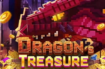 Dragon Treasure gráfico combinado de RTP 96 por cento com volatilidade média